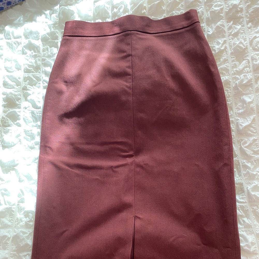 Burgundy Banana Republic Skirt